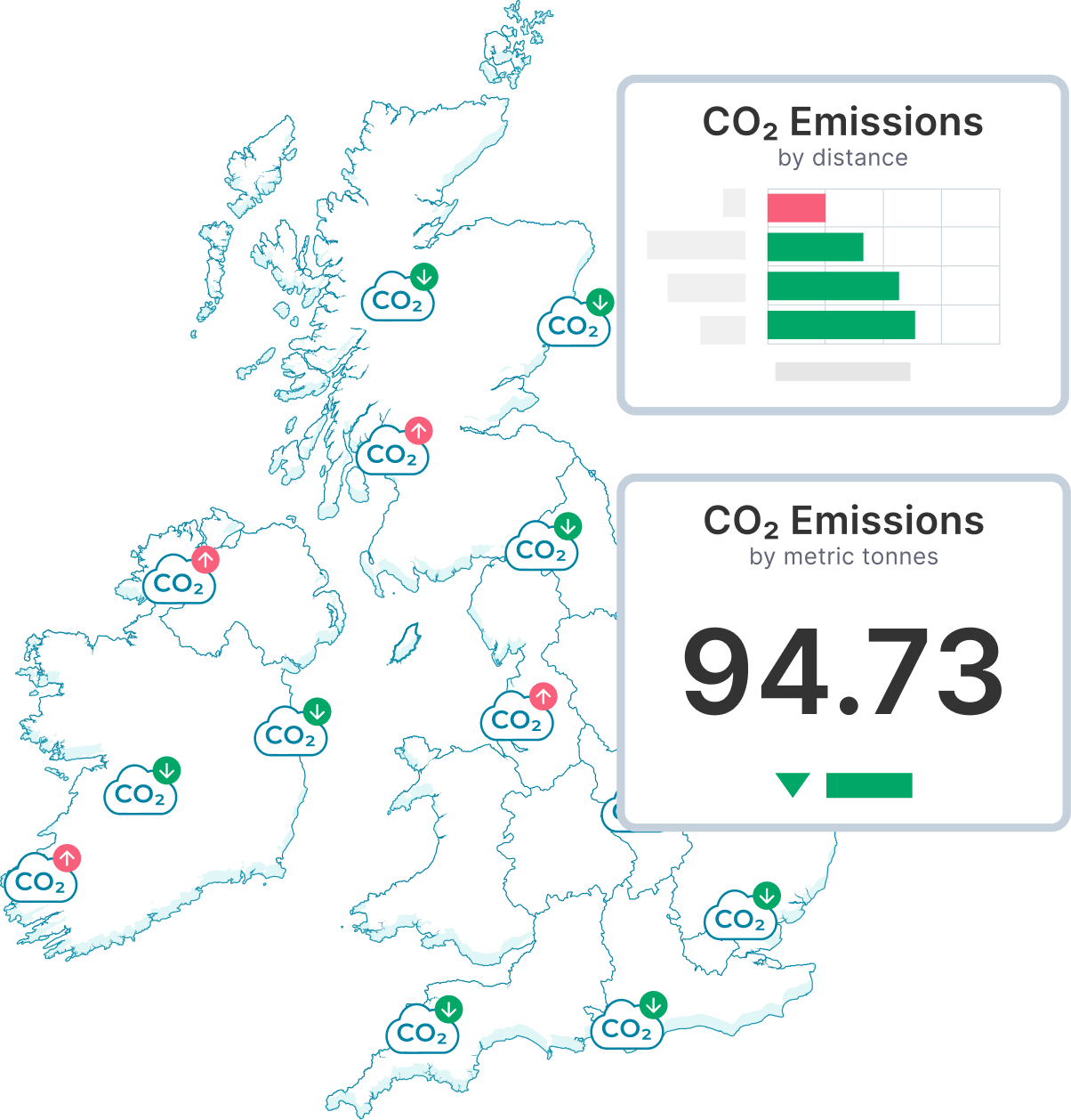 CO₂ Emissions map